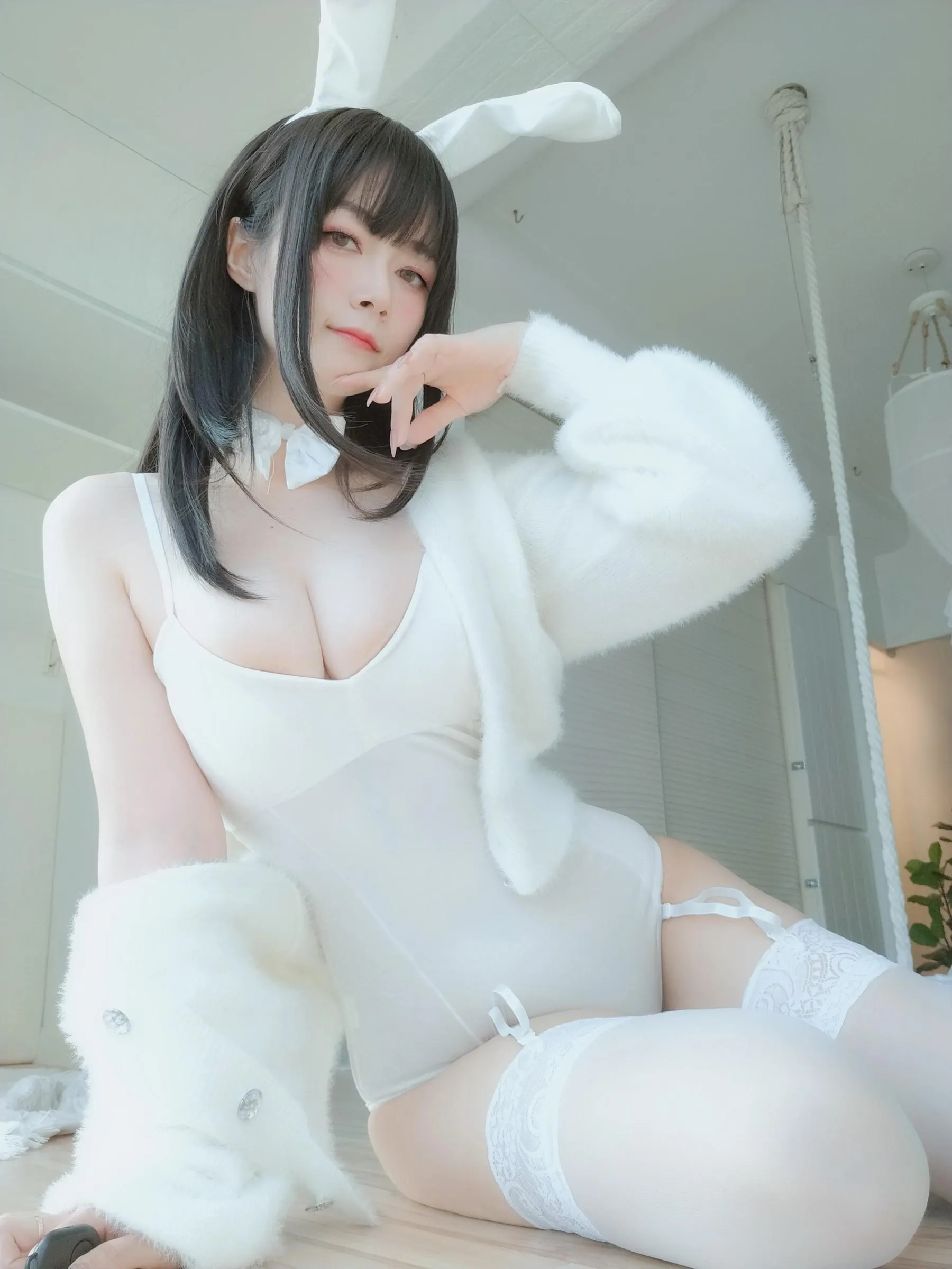 白银81 – 自撮 Vol.52 白丝兔子 [110P]插图9